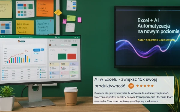 Kurs AI w Excelu – naucz się używać sztucznej inteligencji w Excelu